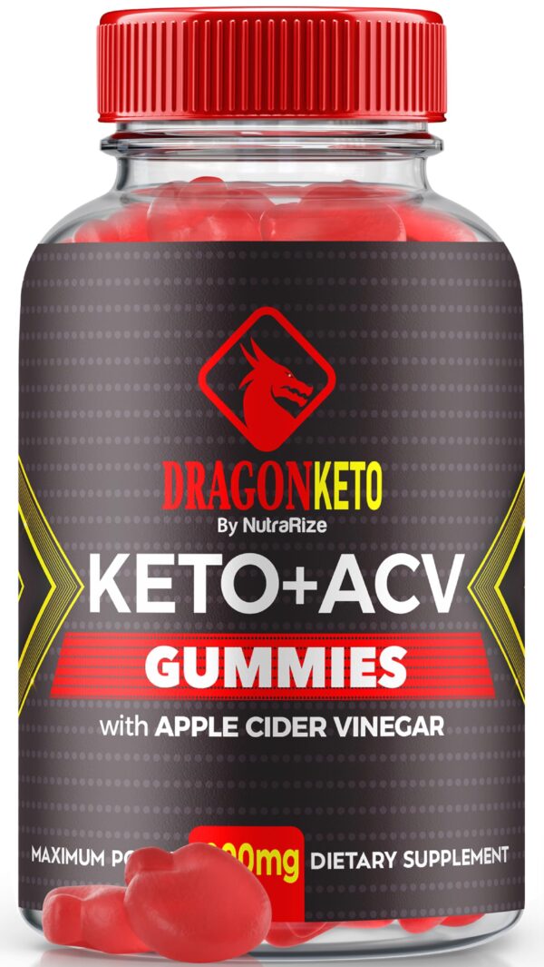 Gomitas Dragon Keto ACV suplemento natural para bajar peso
