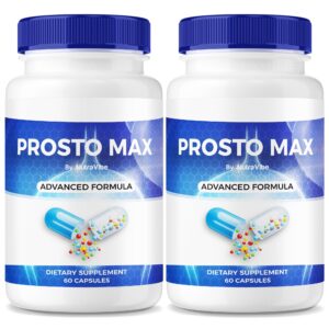 Version 1.0.0 Frente del envase NutraVibe Prosto Max cápsulas