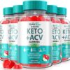 Paquete de gomitas Keto Raw ACV suplemento natural 60 unidades