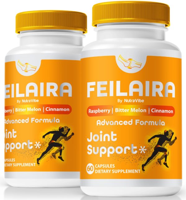 Version 1.0.0 NutraVibe Feilaira cápsulas apoyo articulaciones 2 paquetes