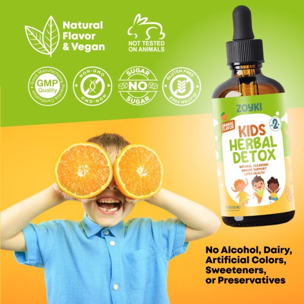 Etiqueta del desintoxicante herbario Zoyki