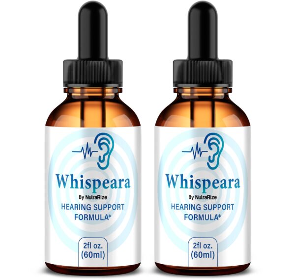 Whispeara Drops gotas apoyo audicion y concentración NutraRize