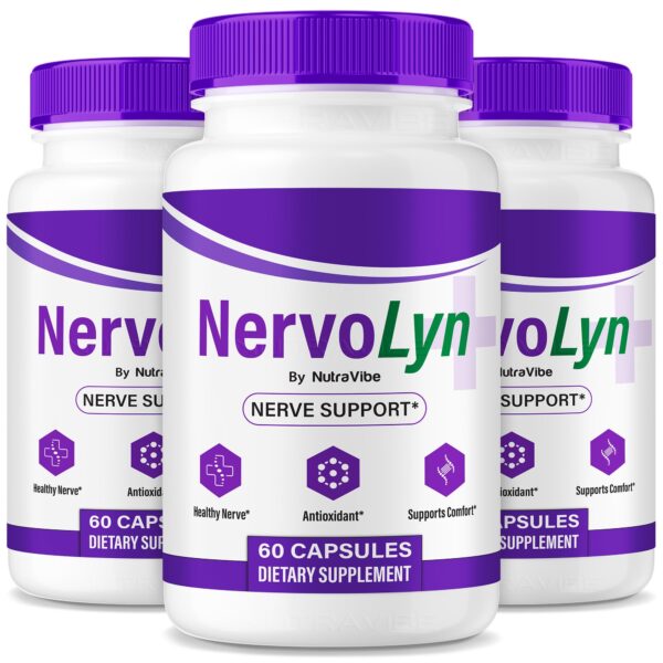 NervoLyn cápsulas en frasco frontal