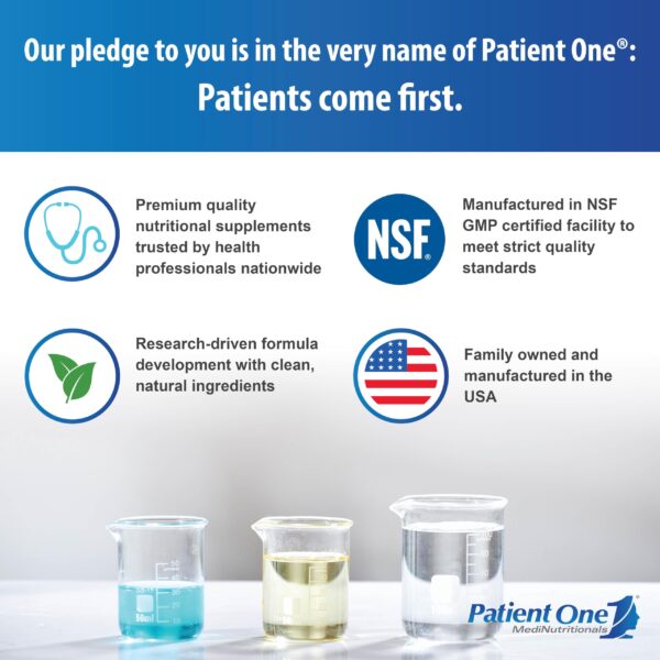 frontal suplemento para función hepática Patient One LiverCare