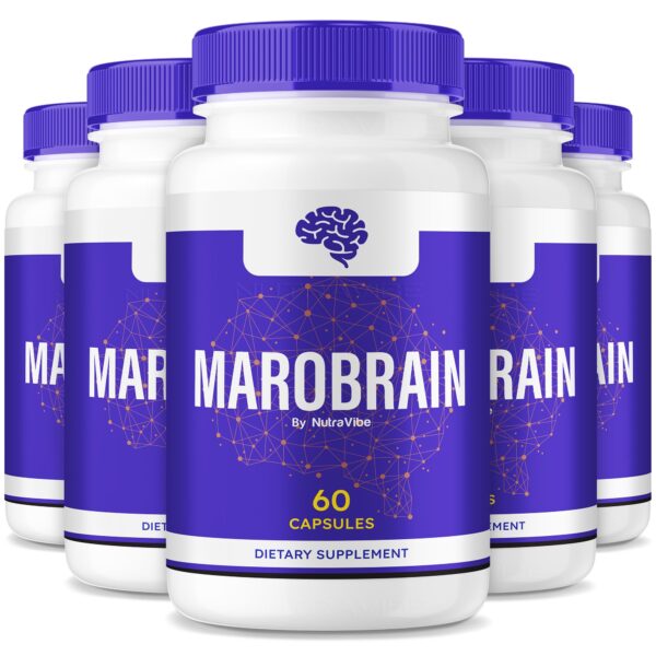 Frasco de Marobrain memory supplement