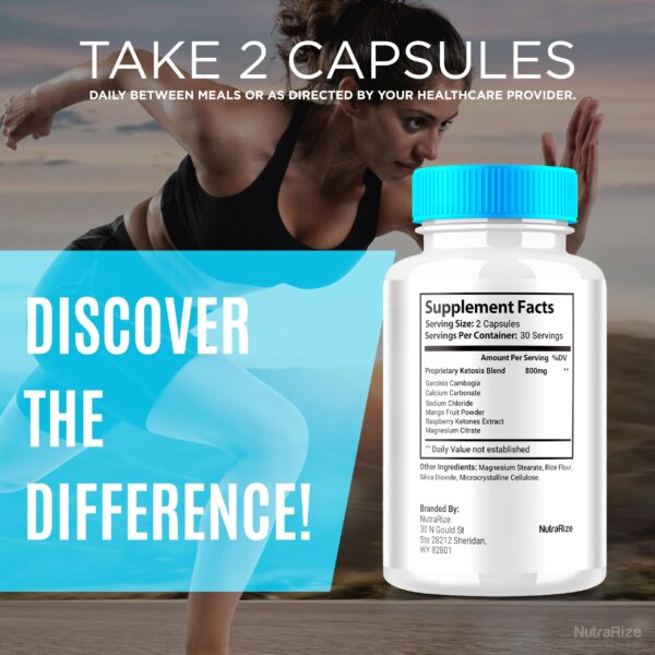 Suplemento Ketosyn para energía continua y detox