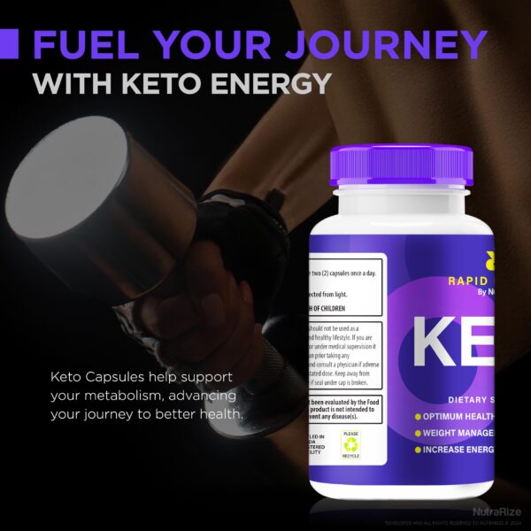 Rapid Results cápsulas keto para control y pérdida de peso