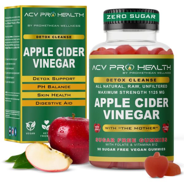Gomitas detox ACV sin azúcar bajas en carbohidratos