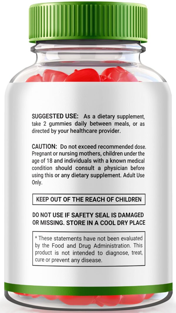 detalle gomitas clean core keto acv suplemento natural