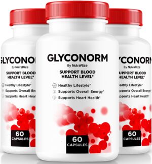 Cápsulas Glyconorm suplemento natural para salud sanguínea