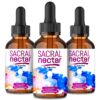 Sacral Nectar gotas equilibrantes fórmula original pack de 3