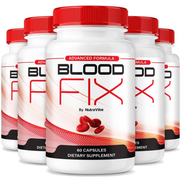 Version 1.0.0 Paquete de cápsulas Blood Fix para circulación y energía