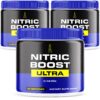 Frasco polvo Nitric Boost Ultra NutraRize para energía y circulación