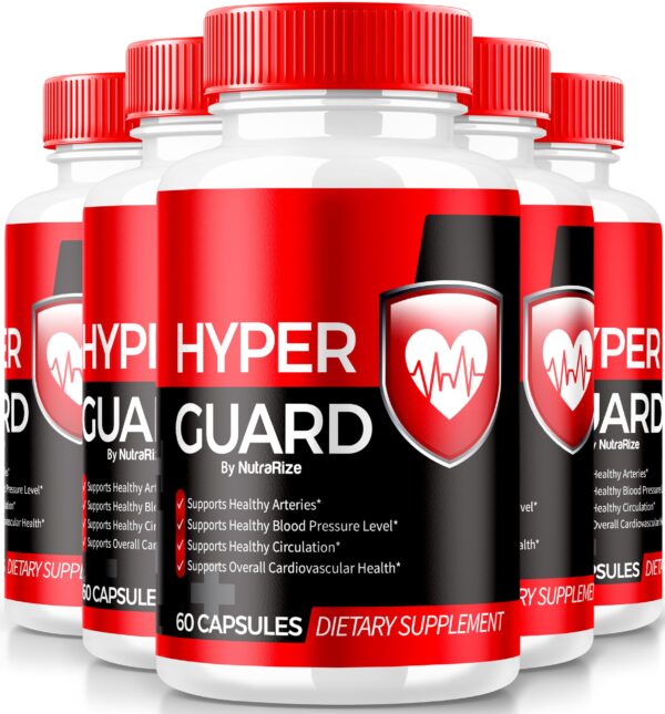 Paquete NutraRize Hyper Guard cápsulas limpiador vascular