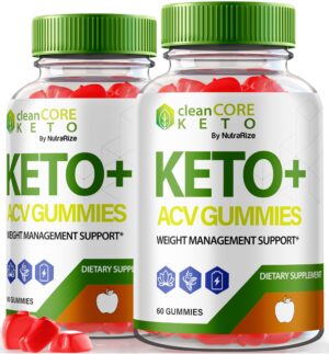 Gomitas Clean Core Keto ACV paquete 2 x 60 unidades
