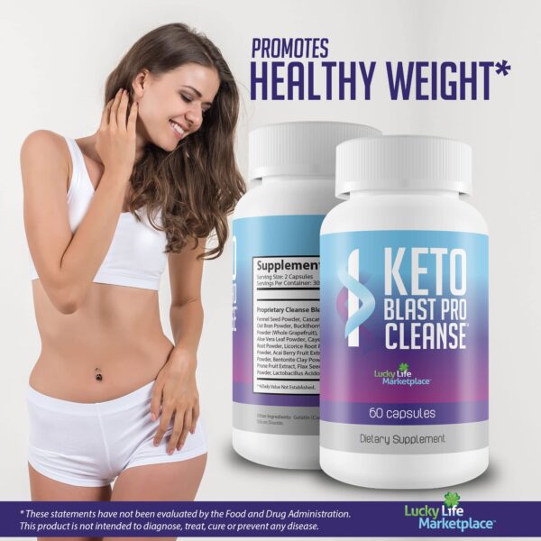 Suplemento Keto Blast Pro Cleanse limpieza completa cuerpo