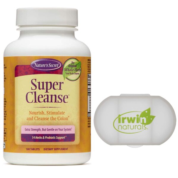 Super Cleanse detox Nature's Secret 100 tabletas