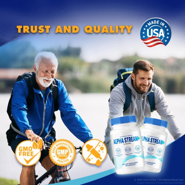 Soporte diario próstata Alpha Stream+