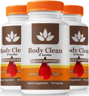 Version 1.0.0 NutraRize Body Clean cápsulas naturales salud y desintoxicación