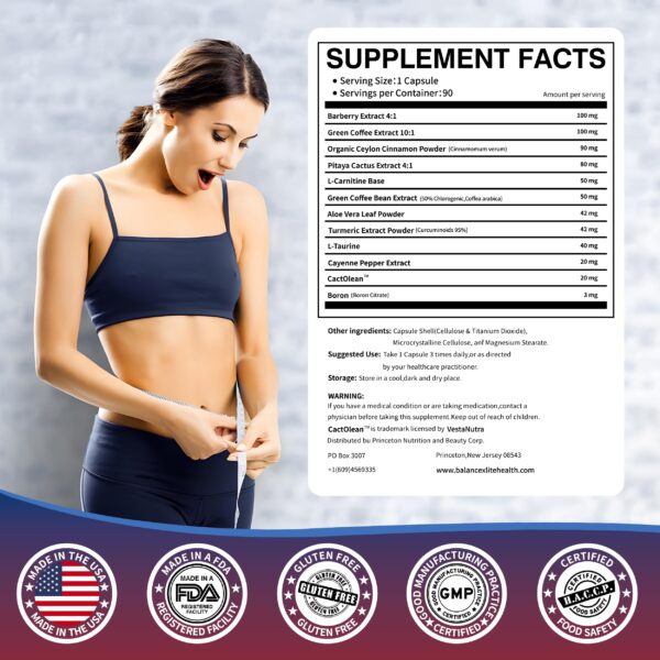 Frente de la caja Balancexlite Plus GLP-1