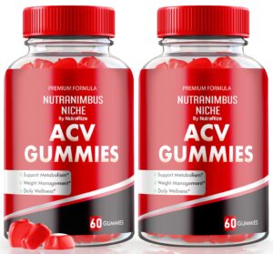 Gominolas ACV keto Nutranimbus Niche paquete doble 120 piezas