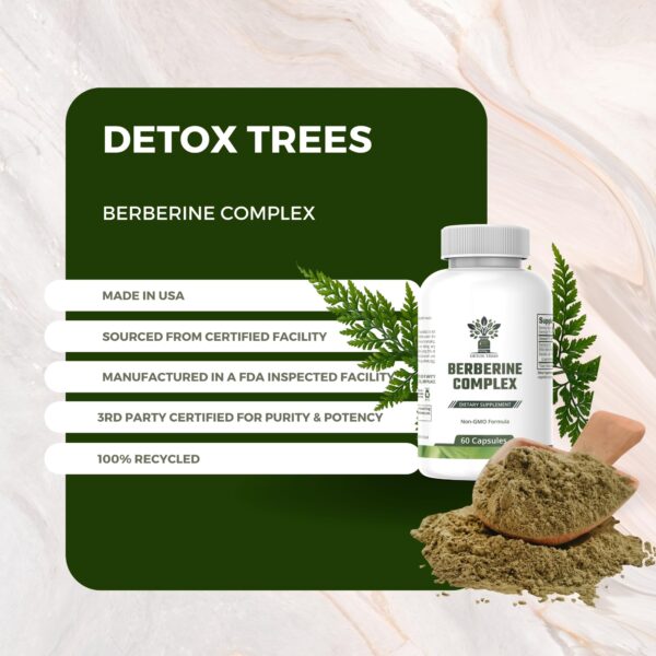 Cápsulas naturales para control de peso y salud Detox Trees