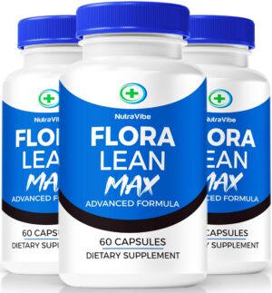 FloraLean Max cápsulas paquete 3 para salud y fitness