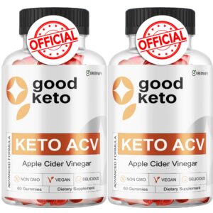 Gomitas Keto ACV GREENVIFY frasco y envoltura