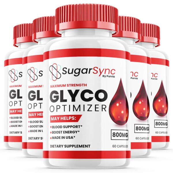 Sugar Sync Glyco Optimizer paquete 5 para bienestar general