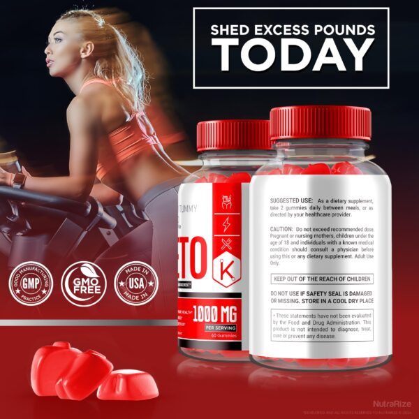 Gomitas de fuerza máxima Trim Tummy para controlar peso