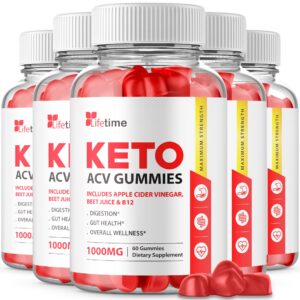 Lifetime Keto Plus gomas ACV paquete de 5 300 unidades veganas