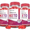 Paquete de 3 gominolas Keto Drops botella frontal