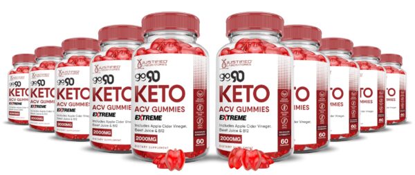 Go 90 Keto ACV Gummies caramelos apoyo dieta keto y salud digestiva