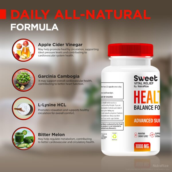 Suplemento nutricional natural para bienestar y estabilidad