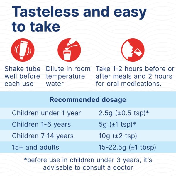 Envase entero Enterosgel 225 g para desintoxicación efectiva