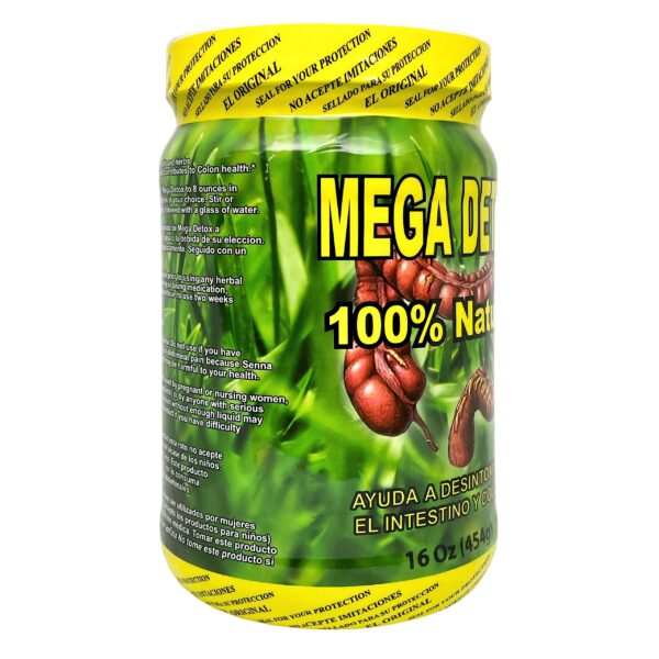 Paquete polvo Mega Detox de Productos El Colibri 16oz