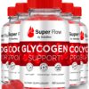 Super Flow Glycogen gomitas para apoyo glucógeno paquete 5