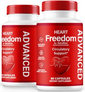 Heart Freedom cápsulas para energía y salud circulatoria