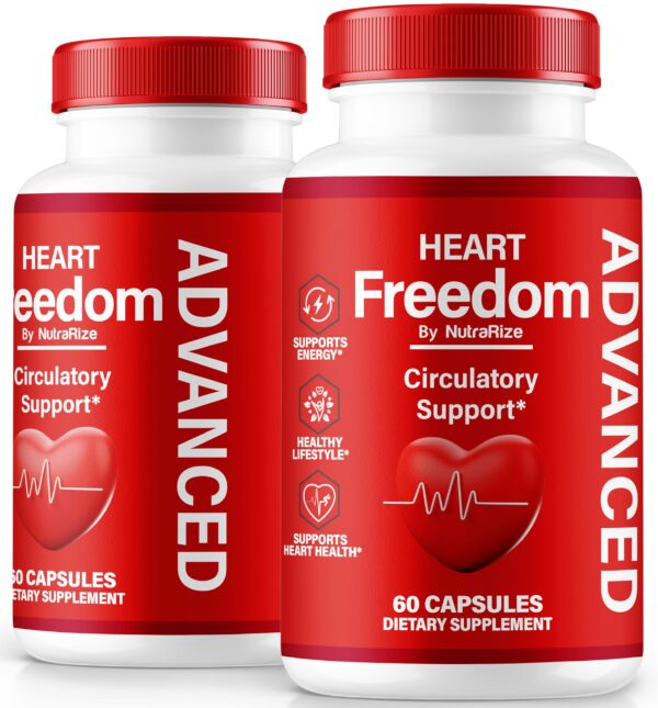 Heart Freedom cápsulas para energía y salud circulatoria