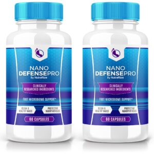 Nano Defense Pro suplemento para uñas fuertes y crecimiento saludable