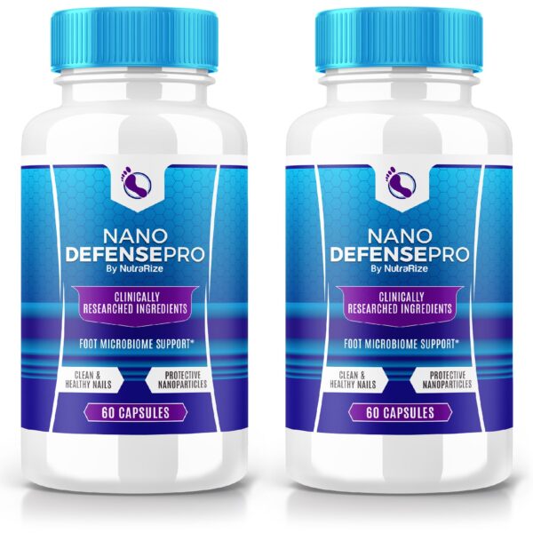Nano Defense Pro suplemento para uñas fuertes y crecimiento saludable