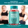 Vista superior paquete gomitas Keto ACV Ketolicious caja doble