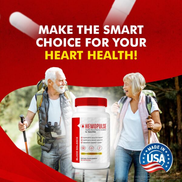 Suplemento dietary HemoPulse para soporte diario