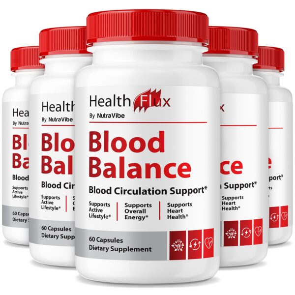 Health Flux Cápsulas Equilibrio Energía y Circulación