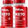 Gomitas Keto ACV FitFive Nutrition paquete 2 frascos