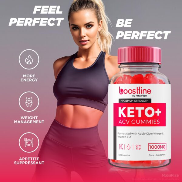 Gomitas para quemar grasa Boostline Keto ACV
