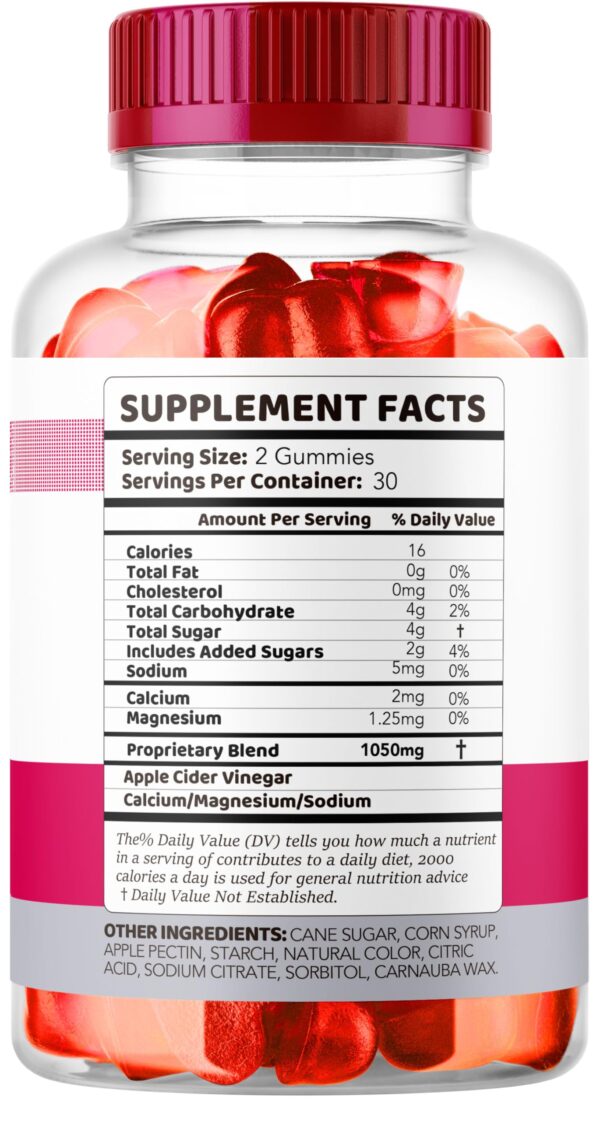 Cerca del frasco gomitas turbo trim keto acv