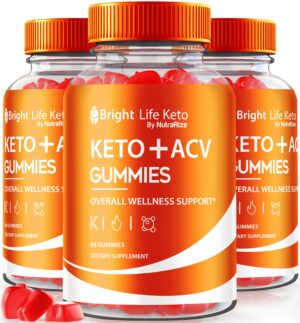 Bright Life Keto ACV gomitas para pérdida de peso avanzado