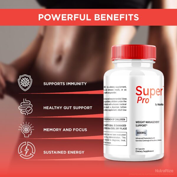 Suplemento keto SuperThin Pro NutraRize paquete doble