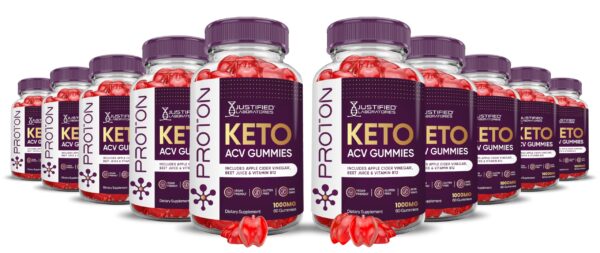 proton keto acv gomitas vinagre sidra manzana sabor delicioso